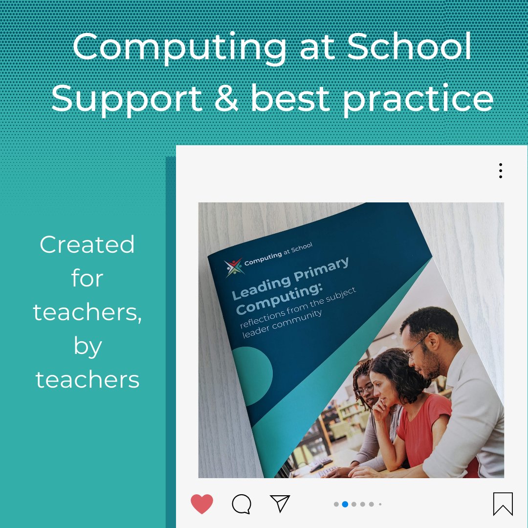 Computing at School tweet media