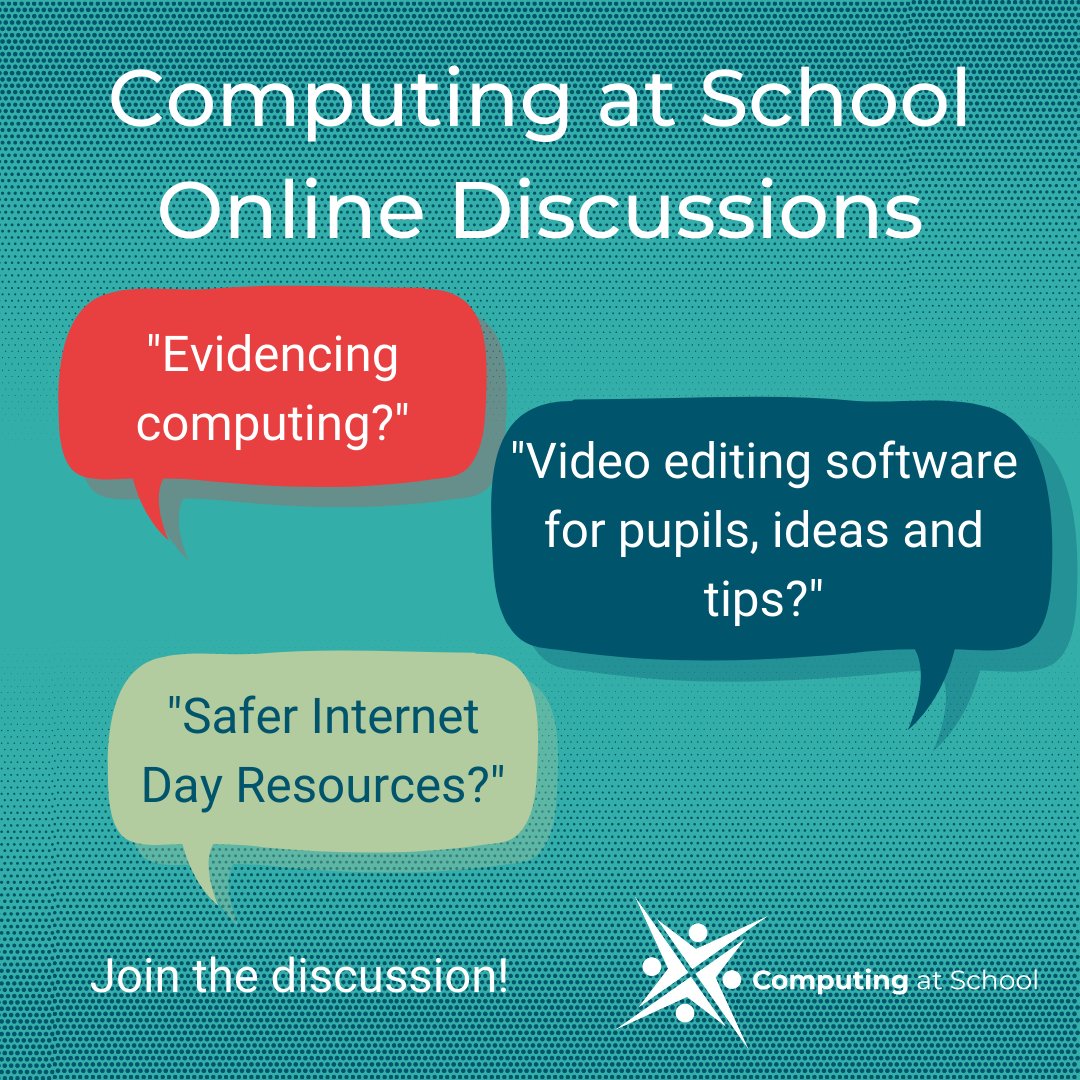 Computing at School tweet media