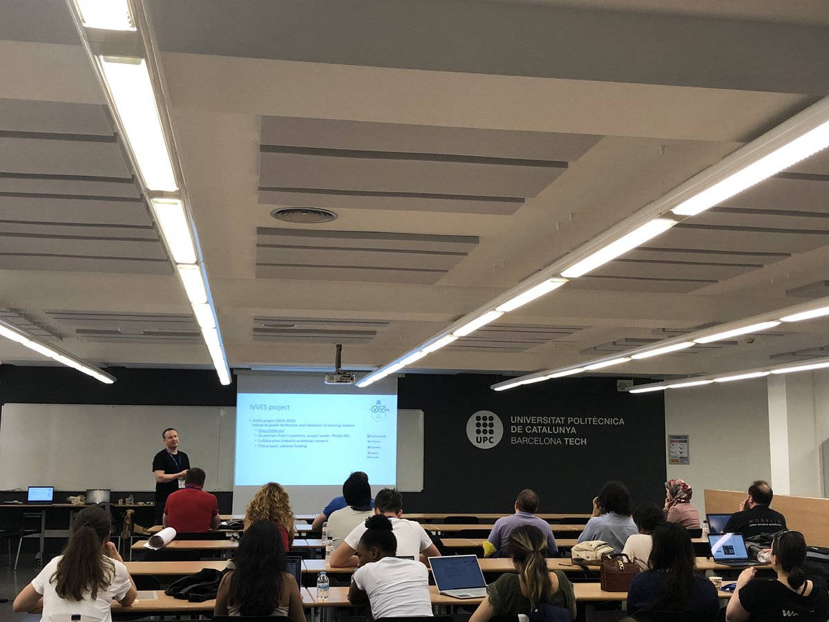 alebagnato's tweet image. Research Projets Track @RCIS_Conference with IVVES (Industrial-Grade Verification and Validation of Evolving Systems)
Pekka Aho, @tanja_vos , Otto Sybrandi, Sorin Patrasoiu, Joona Oikarinen, Olivia Rodriguez Valdes and Lianne Hufkens #RCIS2022 at @la_UPC