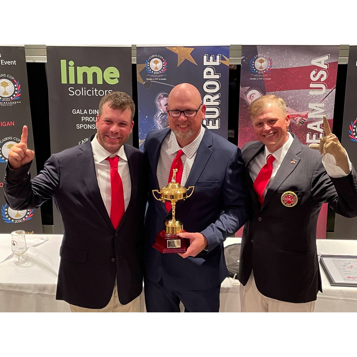 Congratulations to TrueLimb user, Jonathan, and the entire USA team for winning the Cairns Cup in London last week! #adaptivegolf #truelimb #golf #cairnscup #teamusa #unlimitedtomorrow #champions #congratulationsteamusa
