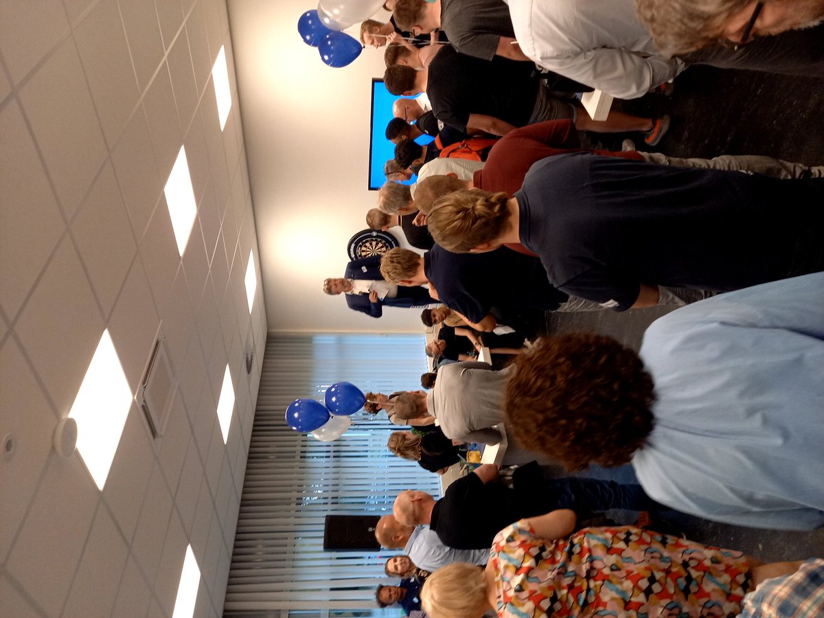Opening  door Harnold Braam, nieuw kantoor <a href="/StorkTS/">Stork</a> #Emmen 
Één van onze #regionale #partners 
#ookditisMBO #samenwerken