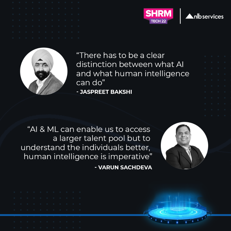 nlbsinc's tweet photo. @NLBSInc at @SHRMindia #Tech22!
A discussion on "Is It Human vs AI? The Changing Talent Landscape", sharing an in-depth look into the future of machines and human interactions in #recruitment.
We thank all our panelists for being a part of this #session.
#SHRM