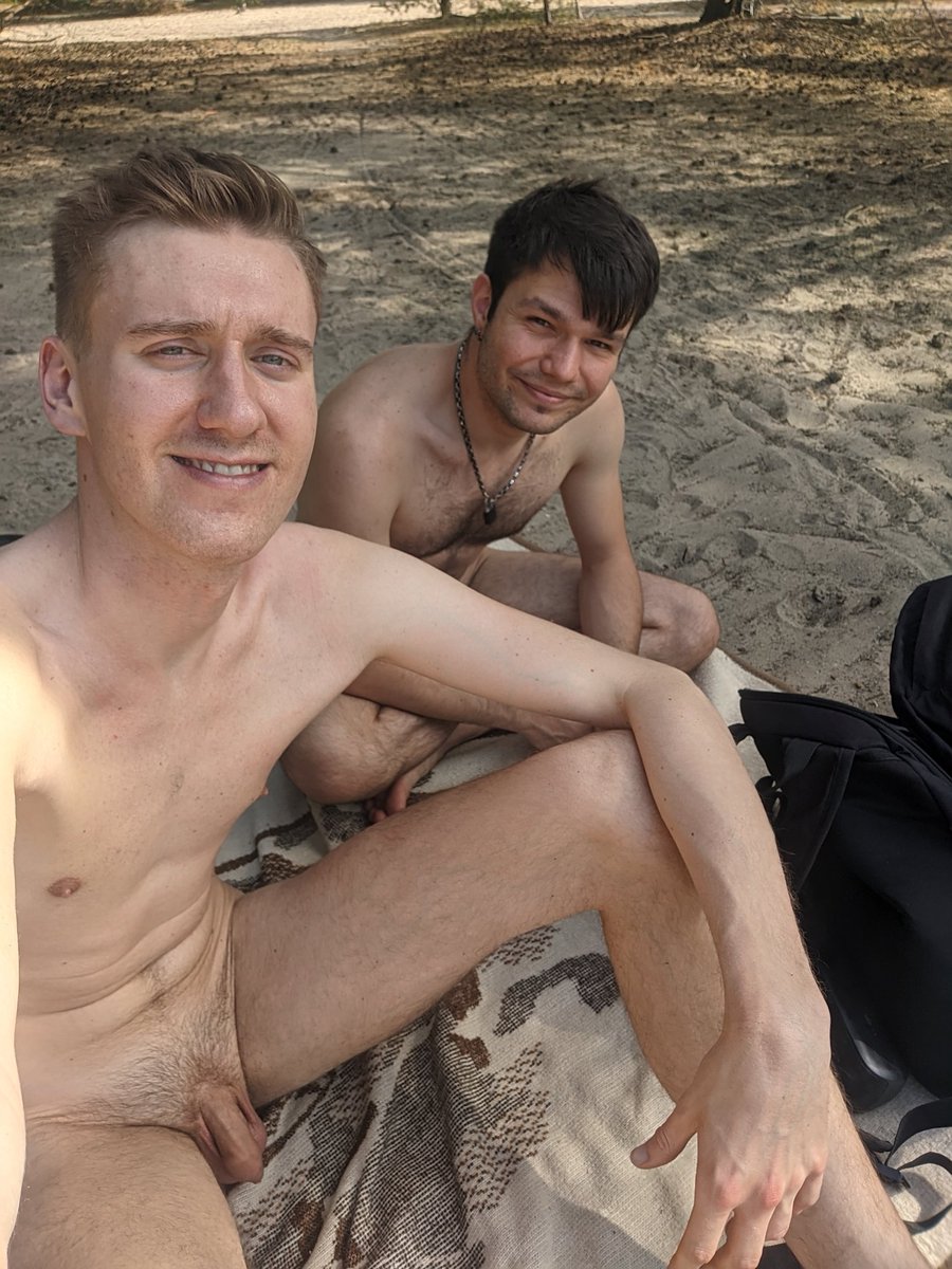 n2slt's tweet photo. enjoying grunewald ☀️ @FagSlut1  #gayberlin #gaynudism https://t.co/dwVDzPrxte