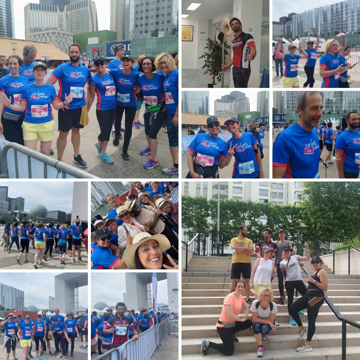 🏃‍♀️ C'est le grand jour pour nos EudoRunners! 🏃‍♂️

👟 Après des mois d'#entrainements en parallèle de leurs campagnes de #collecte 💶 pour Imagine for Margo - Children without Cancer ! Nos équipes étaient là !

Félicitations <a href="/ImagineforMargo/">Imagine for Margo</a> #rse #engagement
<a href="/ParisLaDefense/">Paris La Défense</a>