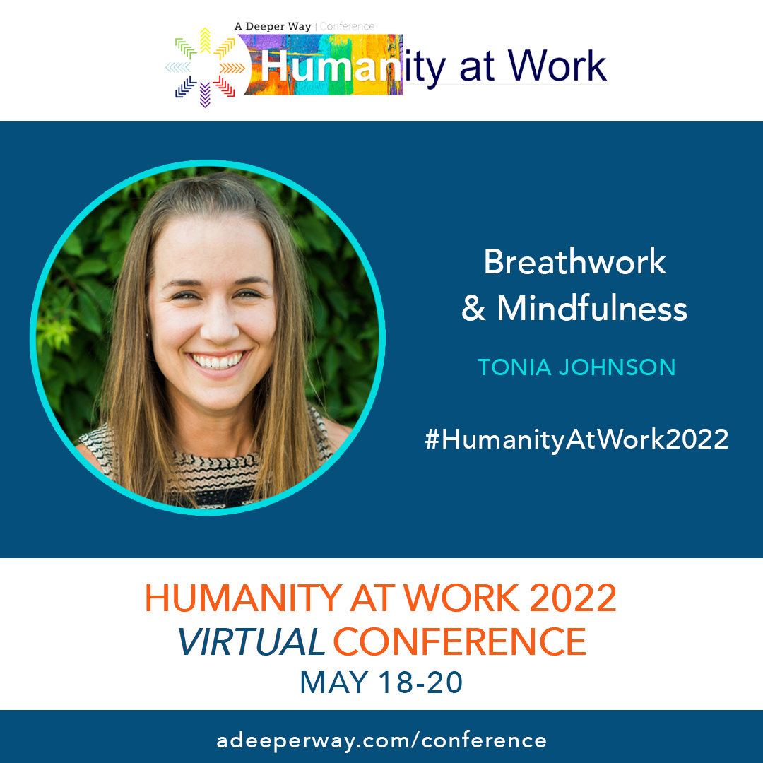 ADeeperWay's tweet image. Starting off the morning at #HumanityAtWork2022 conference with a breathwork and mindfulness session with Tonia Johnson from The LIFE Boost!

adeeperway.com/conference

#mindfulness 
#adeeperway 
#belonging 
#HumanityAtWork