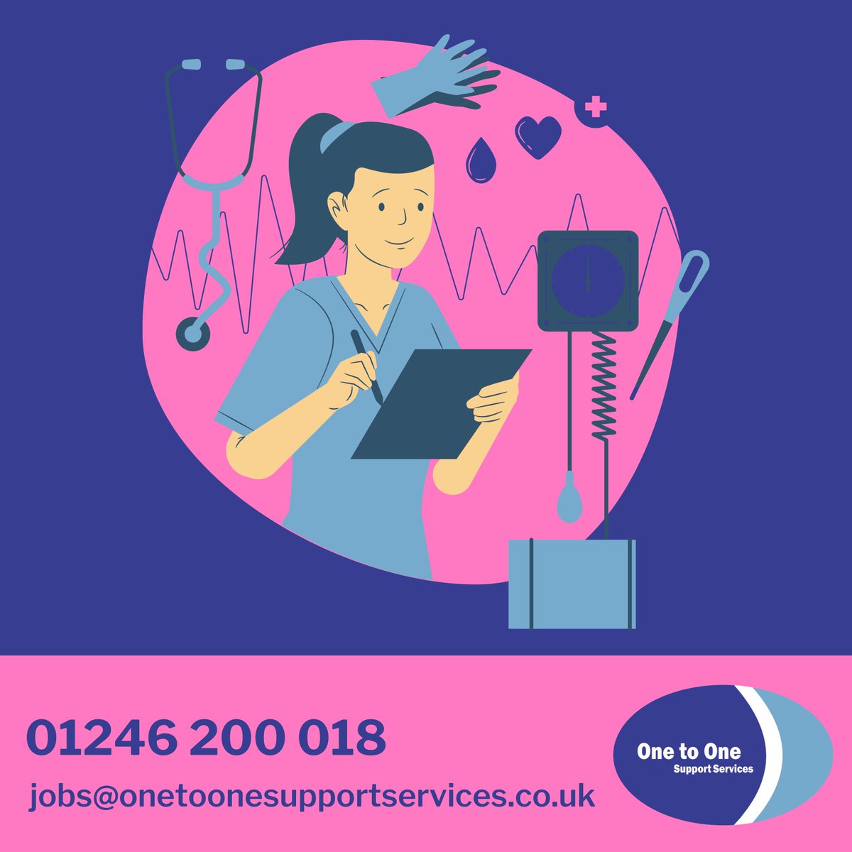 OneToOneSupport's tweet image. We are looking to employee Registered General Nurses (RGN&apos;s) in Skegby (Mansfield)!

If you want to work with a supportive team and earn a competitive rate of pay; all whilst working for a company who&apos;s values align with yours, then apply today!

#careersincare #RGN #care #nurse