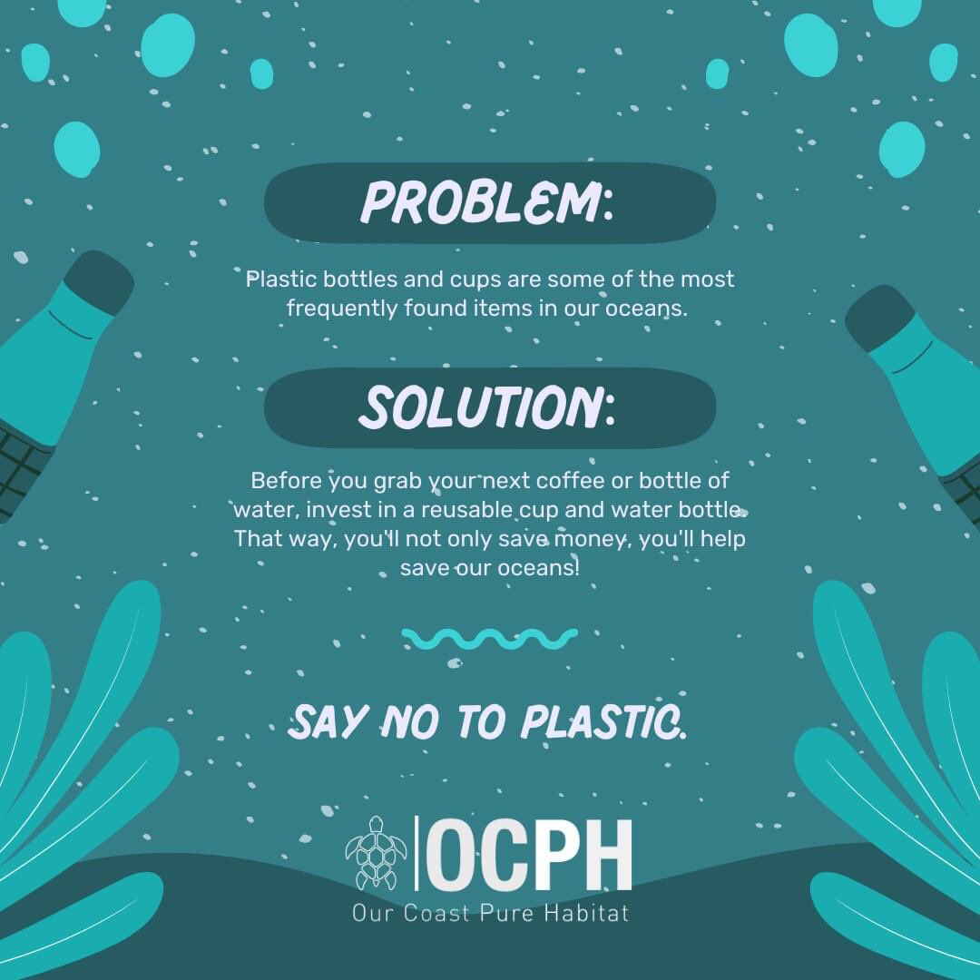 Our_Pure_Coasts's tweet photo. #ThoughtfulThursday #OCPH #MakeTheSwitch
#StopPlasticPollution #StopOceanPollution https://t.co/6Xw2pWoa1z
