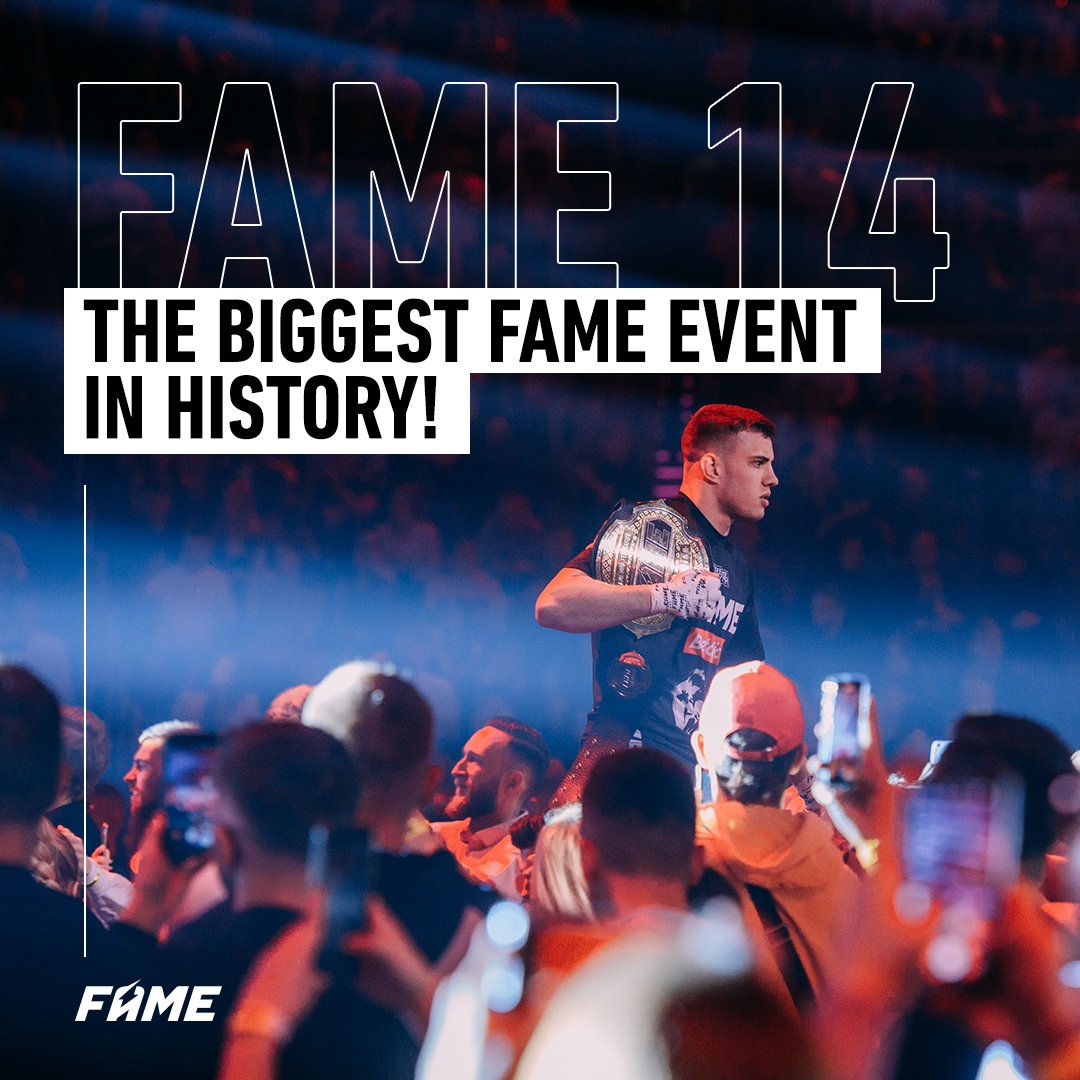 famemmatv's tweet photo. We’re still baffled about the huge success of #famemma14 . 

The numbers, feedback from vast media articles and staggering Fight Card confirm that we provide the BEST entertainment in our industry. 

Numbers’ reveal OF OUR BIGGEST EVENT in history tomorrow. 

Are you ready? https://t.co/UtxcK0gx7F
