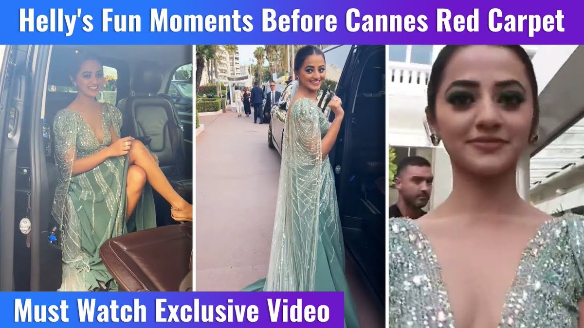Helly Shah's STUNNING Debut at Cannes 2022, BTS Moments Right Before The Red Carpet Appearance
<a href="/OfficialHelly7/">HELLY</a> 

Video 🔗 youtu.be/scYHd_B0SjA

#HellyShah #Cannes2022 #CannesXHellyShah #Cannes #HellyShahAtCannes2022 

<a href="/Hellyholic8/">Chabi chor riddhima</a> <a href="/Gusthaakiyan/">ᥫ᭡⁷</a> <a href="/fc_hekal/">𝐇𝐒`ʜᴇᴋᴀʟ🥀</a> <a href="/Tarmanta_Helly/">Tuba❤️HellyHolic❤️</a>