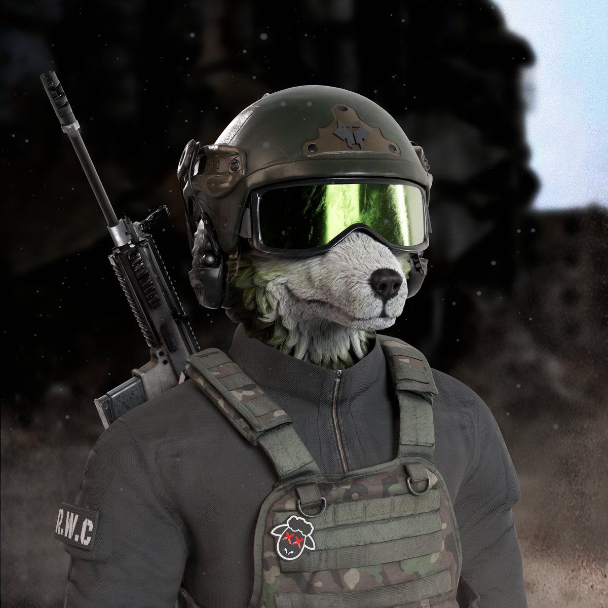 Rich Wolf Club NFT tweet media