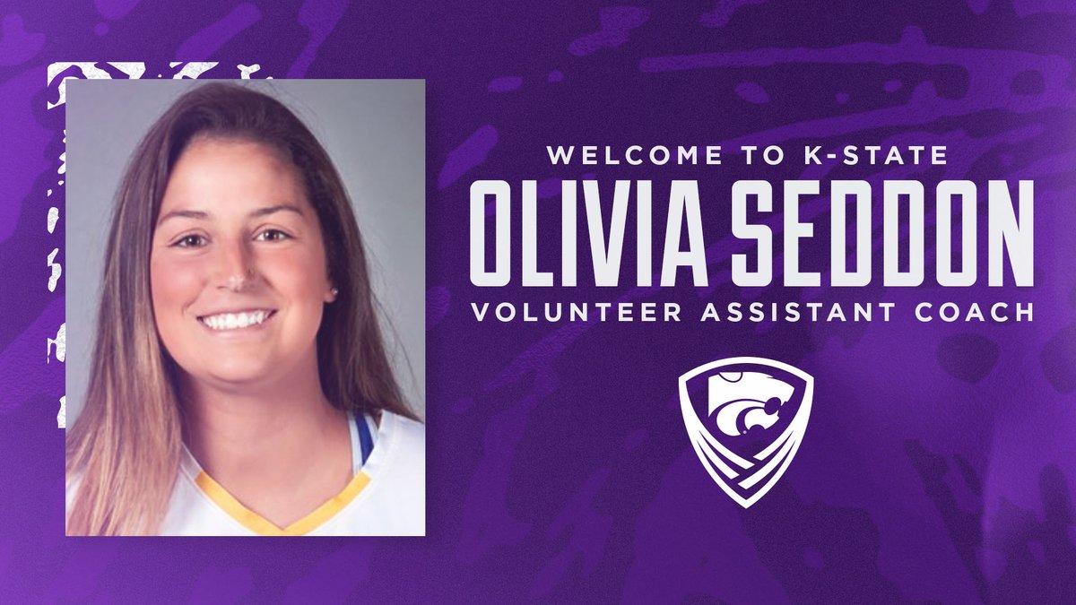 K-State fans - please welcome our newest addition to our coaching staff, Olivia Seddon.

Welcome to K-State!

📝 - k-st.at/3FYgPoI