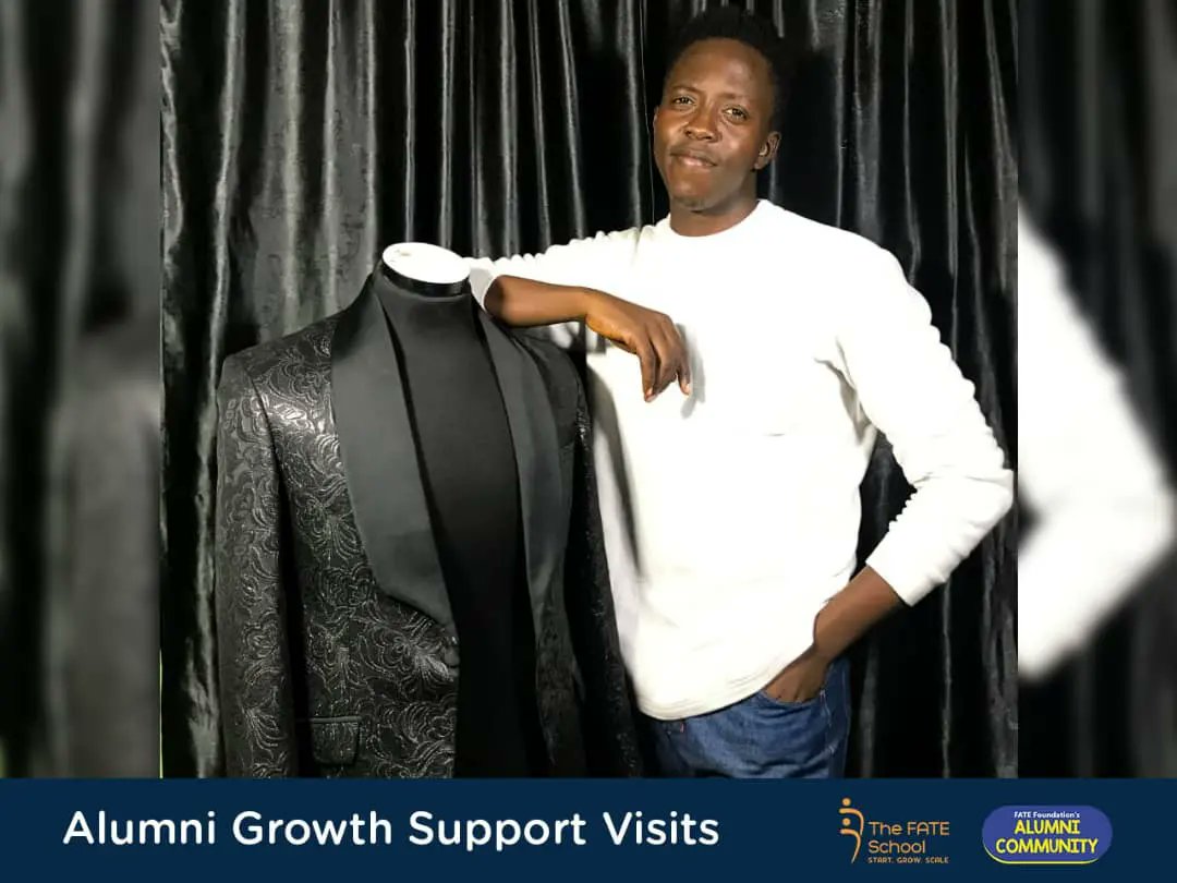 FATEFoundation's tweet photo. Just because it's Thursday. We are happy to have some TBT.

The Growth Support Services Cordinator, @Kelaberry4show , visited Folajimi Olawoyin, an Alumni of the Emerging Entrepreneurs Program (EEP) Class 25 last Thursday, May 12, 2022. https://t.co/ppk2wwMNwp