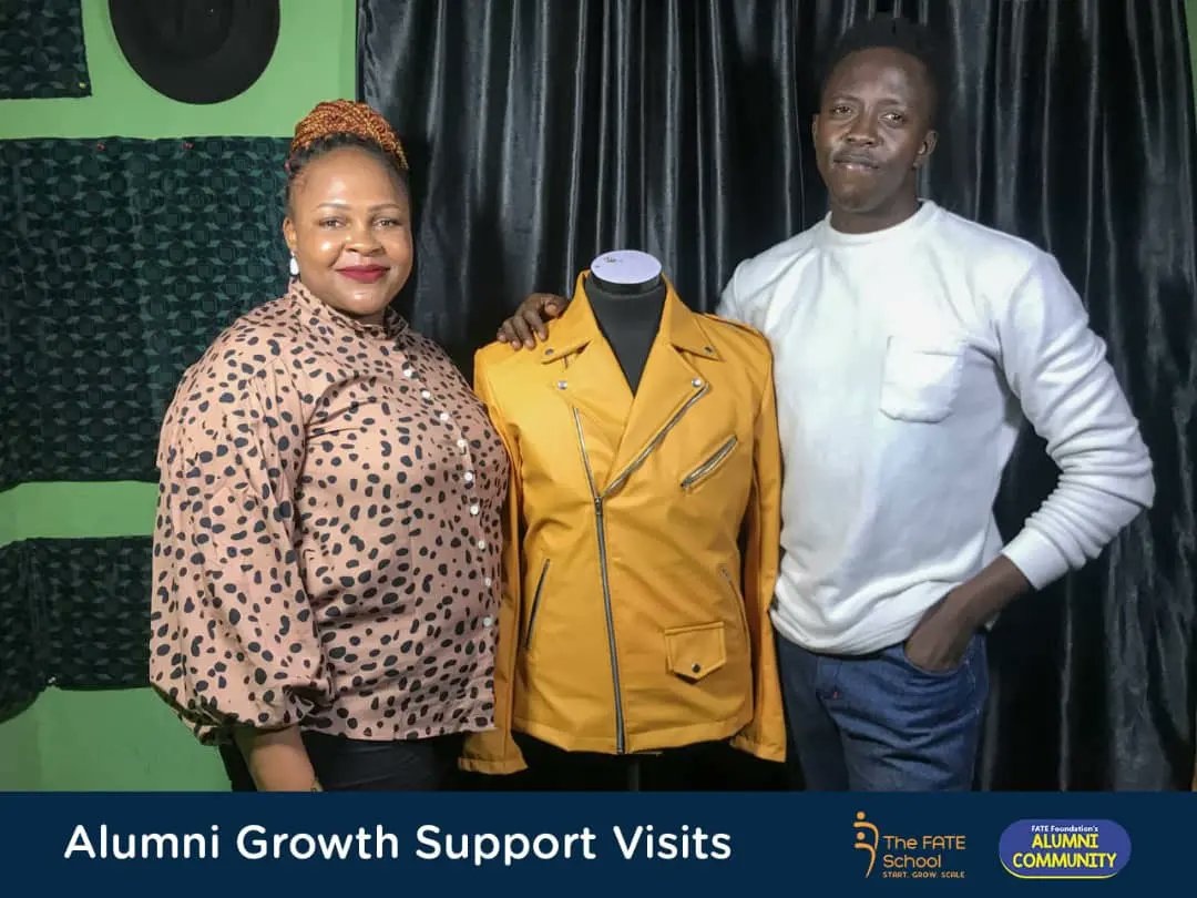 FATEFoundation's tweet photo. Just because it's Thursday. We are happy to have some TBT.

The Growth Support Services Cordinator, @Kelaberry4show , visited Folajimi Olawoyin, an Alumni of the Emerging Entrepreneurs Program (EEP) Class 25 last Thursday, May 12, 2022. https://t.co/ppk2wwMNwp
