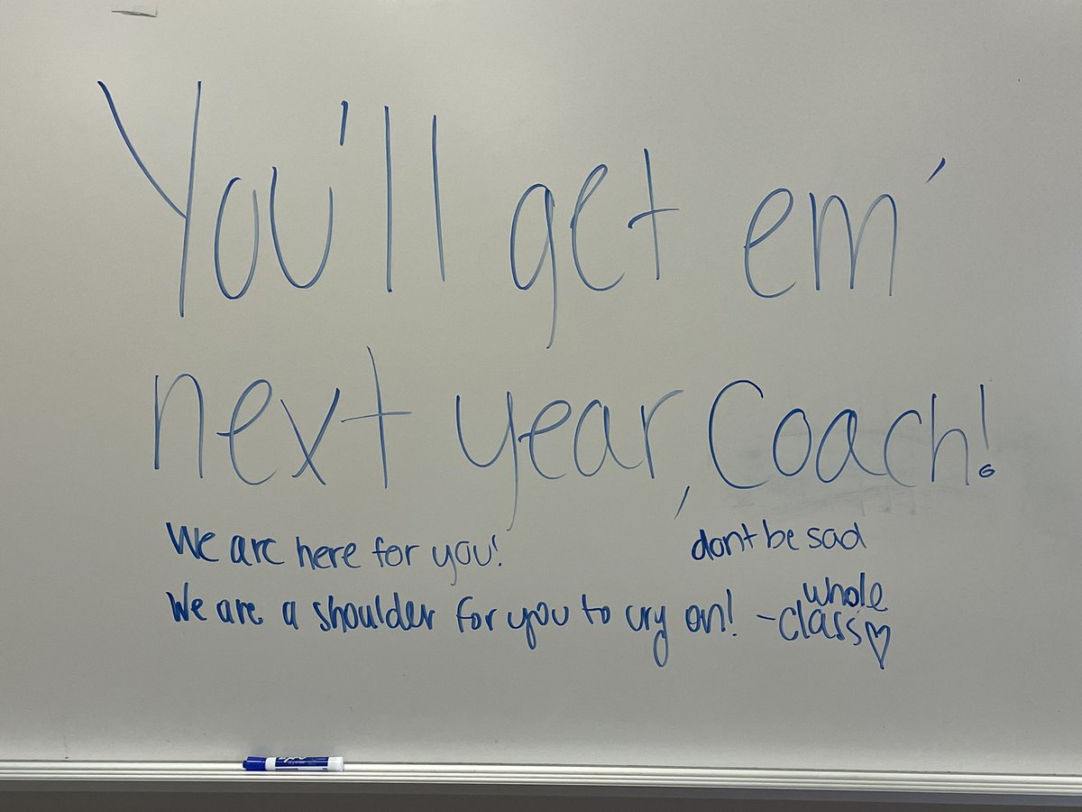 When your class knows your coming back from a tough day. Can’t help but smile when greeted with this message <a href="/amandaacovino/">Amanda</a> <a href="/AntolinoLauren/">lauren antolino</a>