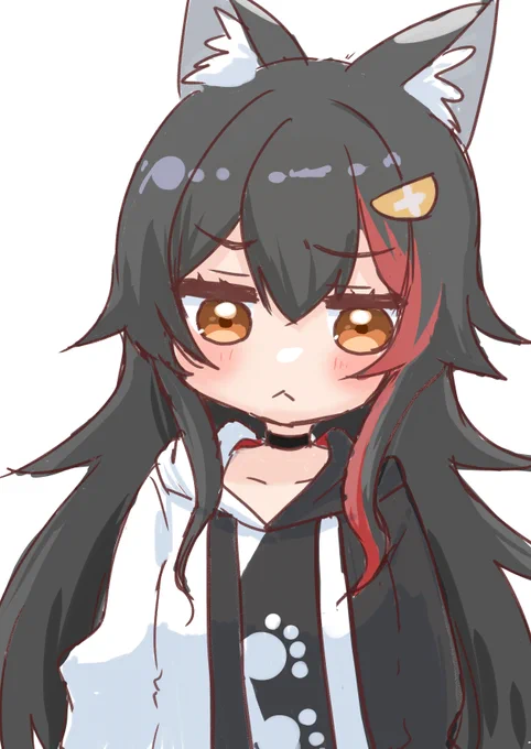 拗ねてるミオちゃん 