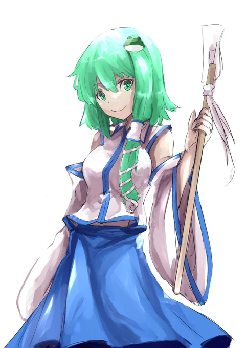 早苗さん#東方project 