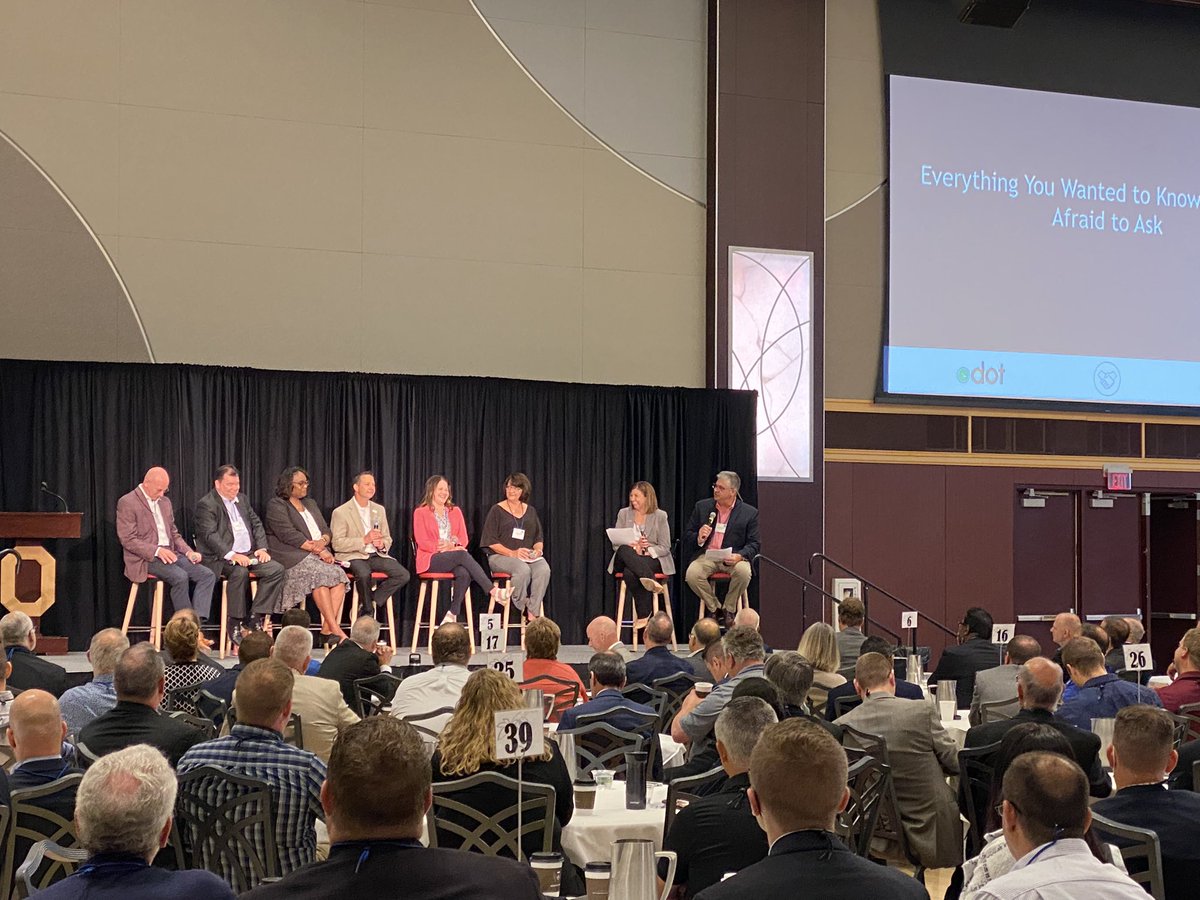 Great conversations are underway in our ‘Everything You Wanted to Know but We’re Afraid to Ask’ session. Thank you to our panelists! <a href="/ODOT_Statewide/">Ohio Dept of Transportation</a> <a href="/ACECohio/">ACEC Ohio</a> #odotacec