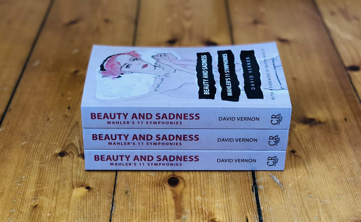 DrDavidVernon's tweet photo. Permitting myself a publication day champagne selfie for my new book, Beauty and Sadness: Mahler's 11 Symphonies!

A celebration and interrogation of these fascinating, much-loved works, it has a foreword by Mahler’s granddaughter, Marina.

Thanks to all for buying so far! 😊🥂 https://t.co/CaqaXyLU5T