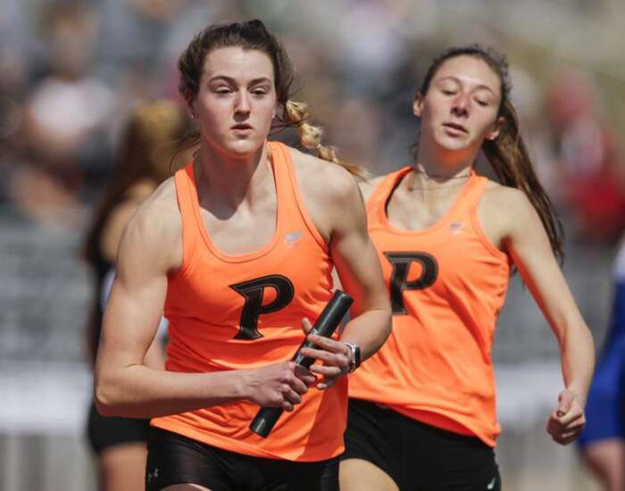 Good luck to incoming freshmen Avery Beckett and Alexis Moses at the Iowa State Track Meet this weekend! 
🏃‍♀️
#GoYotes x #WeAreSouthDakota