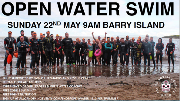 Triathlon Cymru (@triathloncymru) on Twitter photo Fully supported open water swim session this Sunday 22 May at Barry Island organised by <a href="/AONE_Events/">allornothingevents</a> 
Suitable for all abilities 
Sign up here: allornothingevents.com/product/open-w… Fully supported open water swim session this Sunday 22 May at Barry Island organised by <a href="/AONE_Events/">allornothingevents</a> 
Suitable for all abilities 
Sign up here: allornothingevents.com/product/open-w…