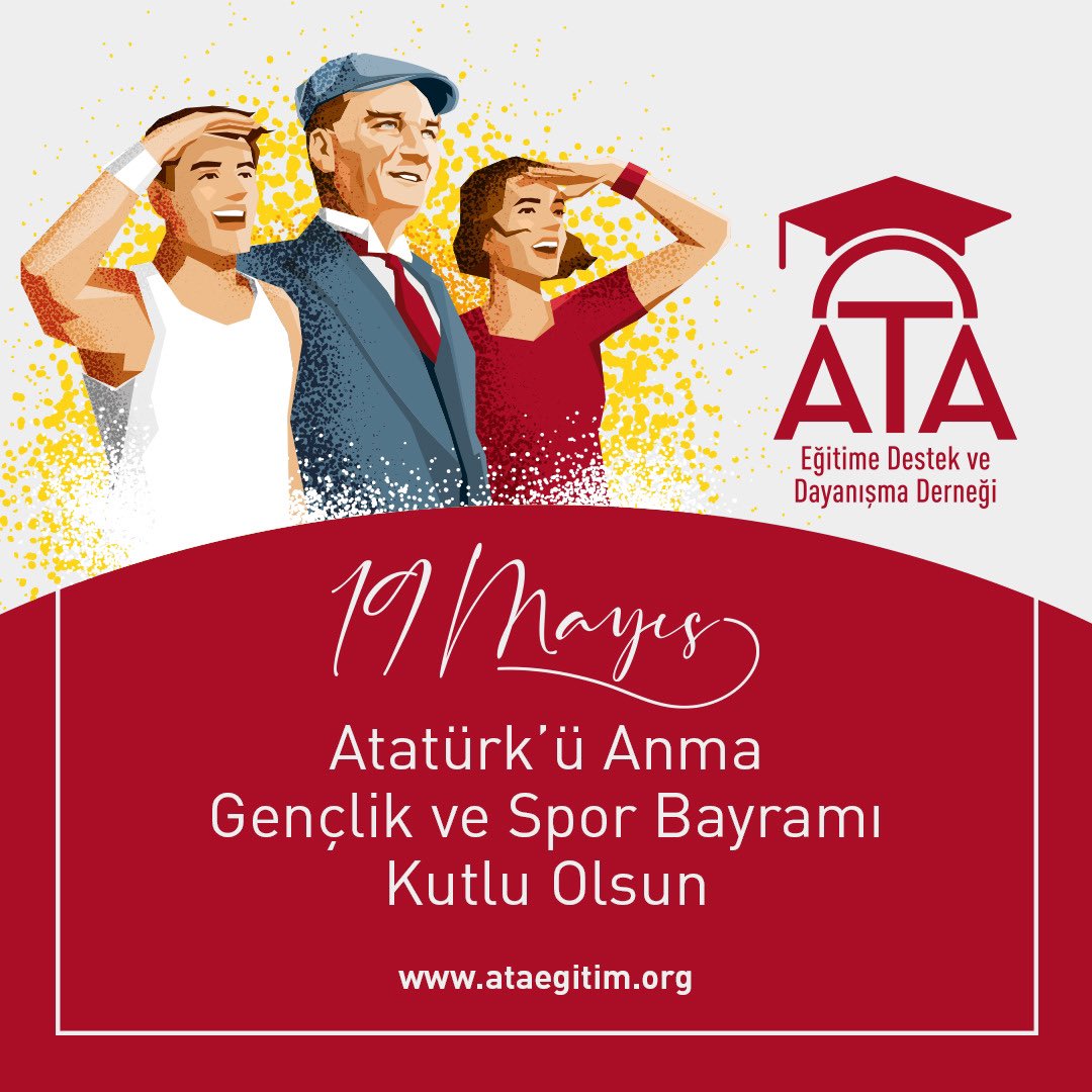 19 Mayıs Atatürk’ü Anma Gençlik ve Spor Bayramımız Kutlu Olsun