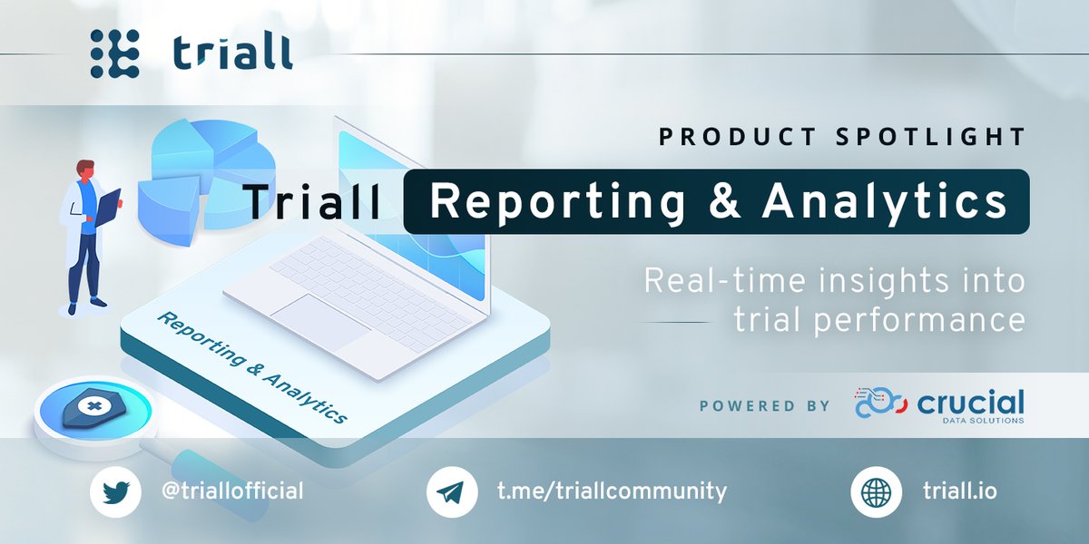 Triall Product Spotlight: Reporting &amp; Analytics 👩‍💻

Clinical trial oversight is critical for protecting patient safety and data integrity.

In this week’s product spotlight we zoom in on our capabilities for tracking study progress and performance.

Link: bit.ly/TRLRepAnl