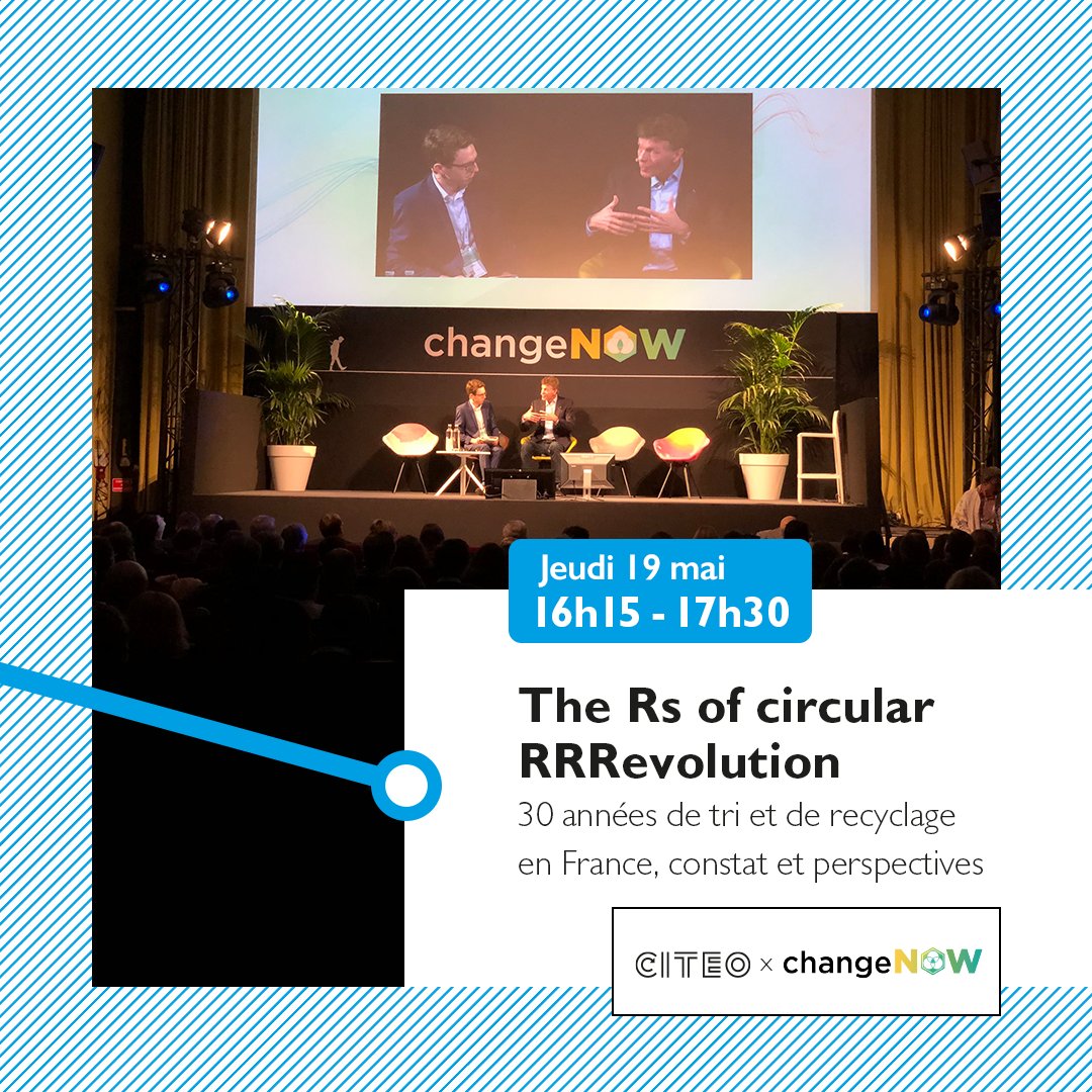 Rendez-vous scène Gaïa pour une conférence avec <a href="/enriarena/">Enrica Arena</a> CEO <a href="/OrangeFiber/">Orange Fiber</a>, Paul Guinard Co-founder <a href="/wearenolt/">NOLT</a>, Yuri Mytko - Chief marketing officer <a href="/Carbicrete/">CarbiCrete</a>, Pierre Paslier-Co-founder CEO <a href="/notpla/">Notpla</a>, <a href="/JeanHornain/">Jean Hornain</a> - <a href="/citeofrance/">Citeo</a>