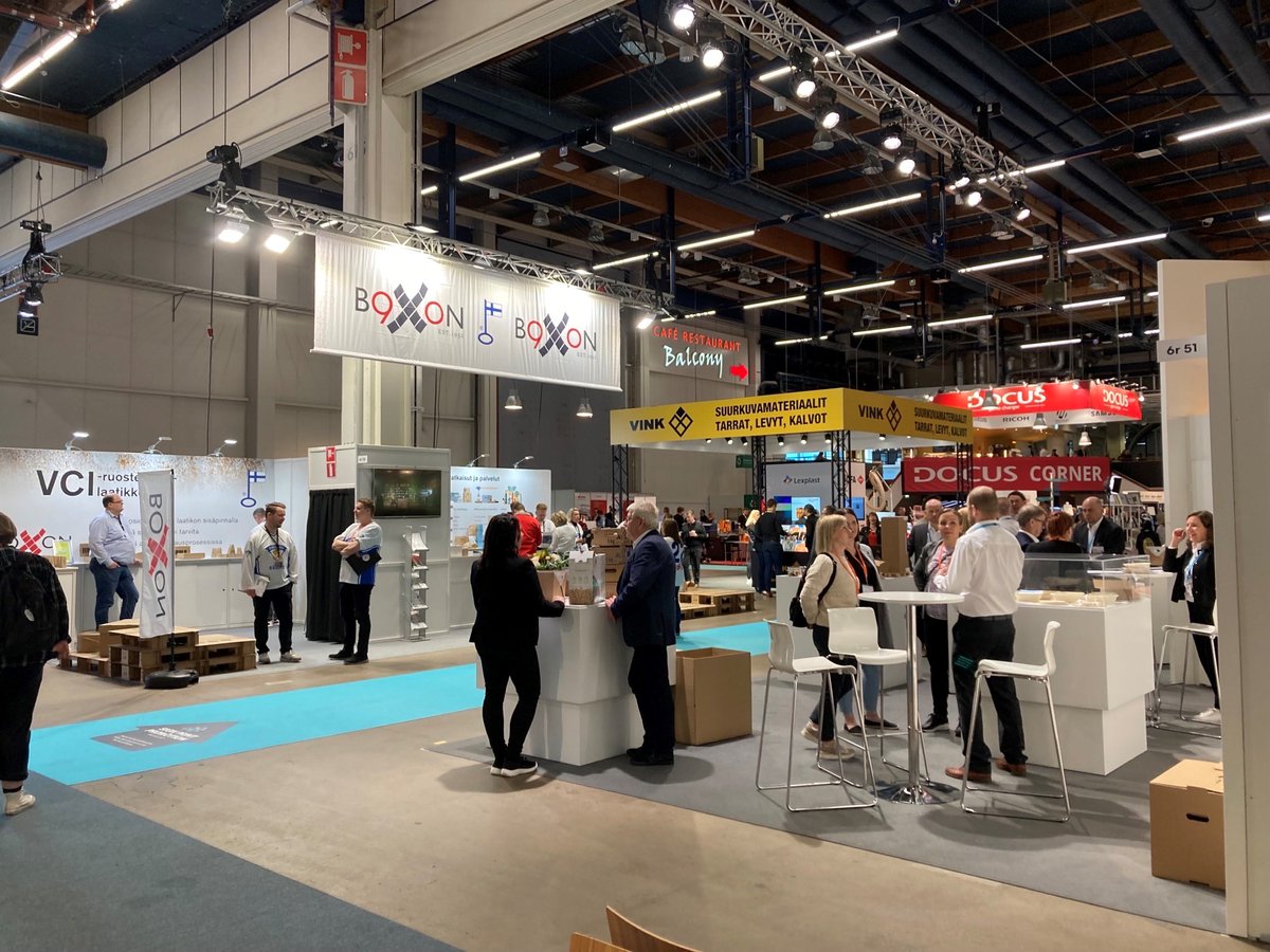 PacTecFi's tweet photo. Vuoden 2022 PacTec, FoodTec &amp; PlastExpo Nordic on nyt paketissa!

Iso kiitos kaikille kävijöille, näytteilleasettajille, puhujille ja tapahtuman tekijöille! Nähdään PacTec, FoodTec &amp; PlastExpon merkeissä seuraavan kerran vuonna 2024.

#Pakkausala #Elintarvikeala #Muoviala https://t.co/v0ne4eSwvP