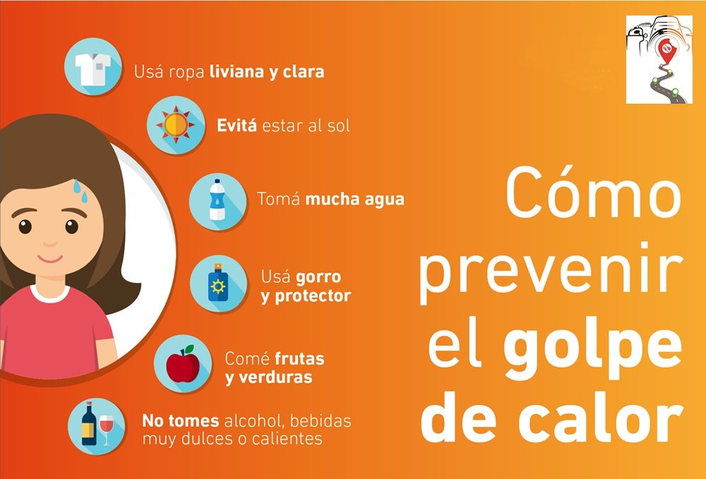madridprotcivil's tweet photo. Ya estamos ante la primera #OlaDeCalor y os recordamos que hay que beber agua en abundancia y comer frutas para estar hidratados, además utilizar prendas de cabeza y cremas, evitar actividades físicas al sol.
Te dejamos unos consejos de cómo prevenir el #GolpeDeCalor
#FelizTarde https://t.co/xPo0lFhHtj