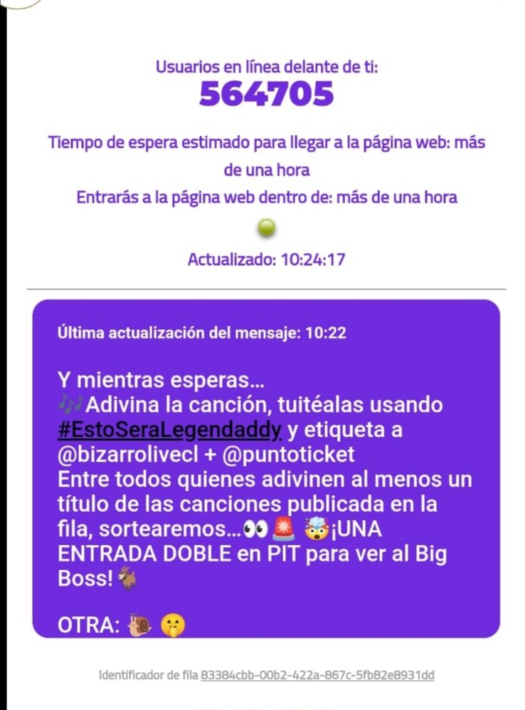 DANYTAA20's tweet photo. #EstoSeraLegendaddy
🎶despacito🎶
@bizarrolivecl  @puntoticket
💪💪💪 https://t.co/CzM54xeTrs