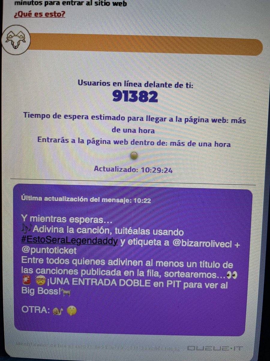 Con calma  #EstoSeraLegendaddy <a href="/puntoticket/">Punto Ticket</a> <a href="/bizarrolivecl/">Bizarro Live Entertainment</a>