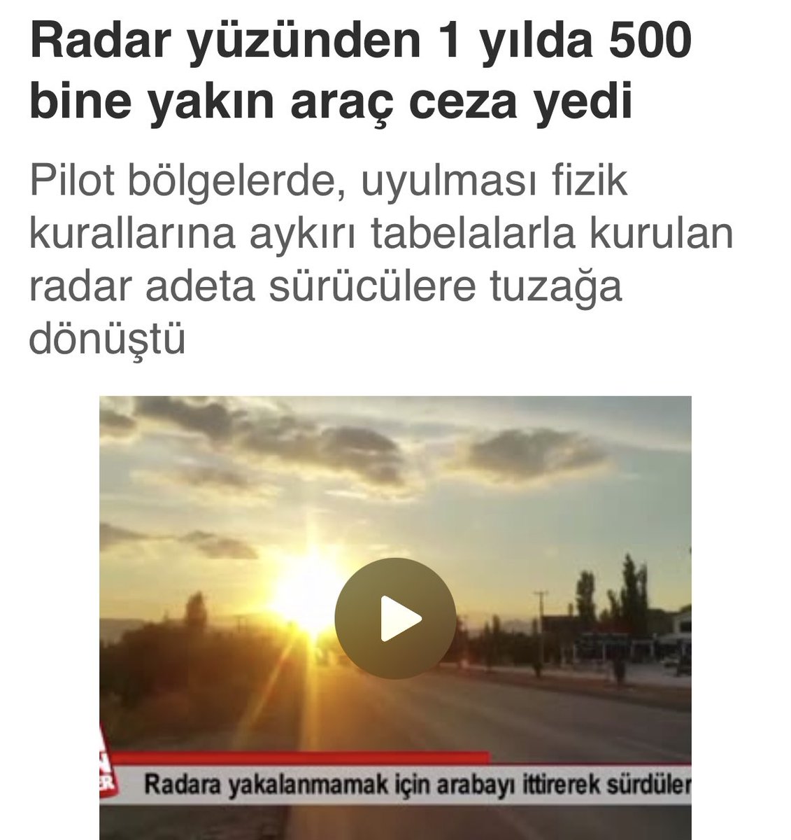 OmerFaMD's tweet photo. @drerkan Çorum Osmancık derim, ilçe içinden geçmenin radar kitabı orada yazıldı…
#TEDES in icadıyla 1 yılda 500.000 radar cezası… #BTC nin icadından bile etkili !
Hatırlayalım https://t.co/noScUZdIra