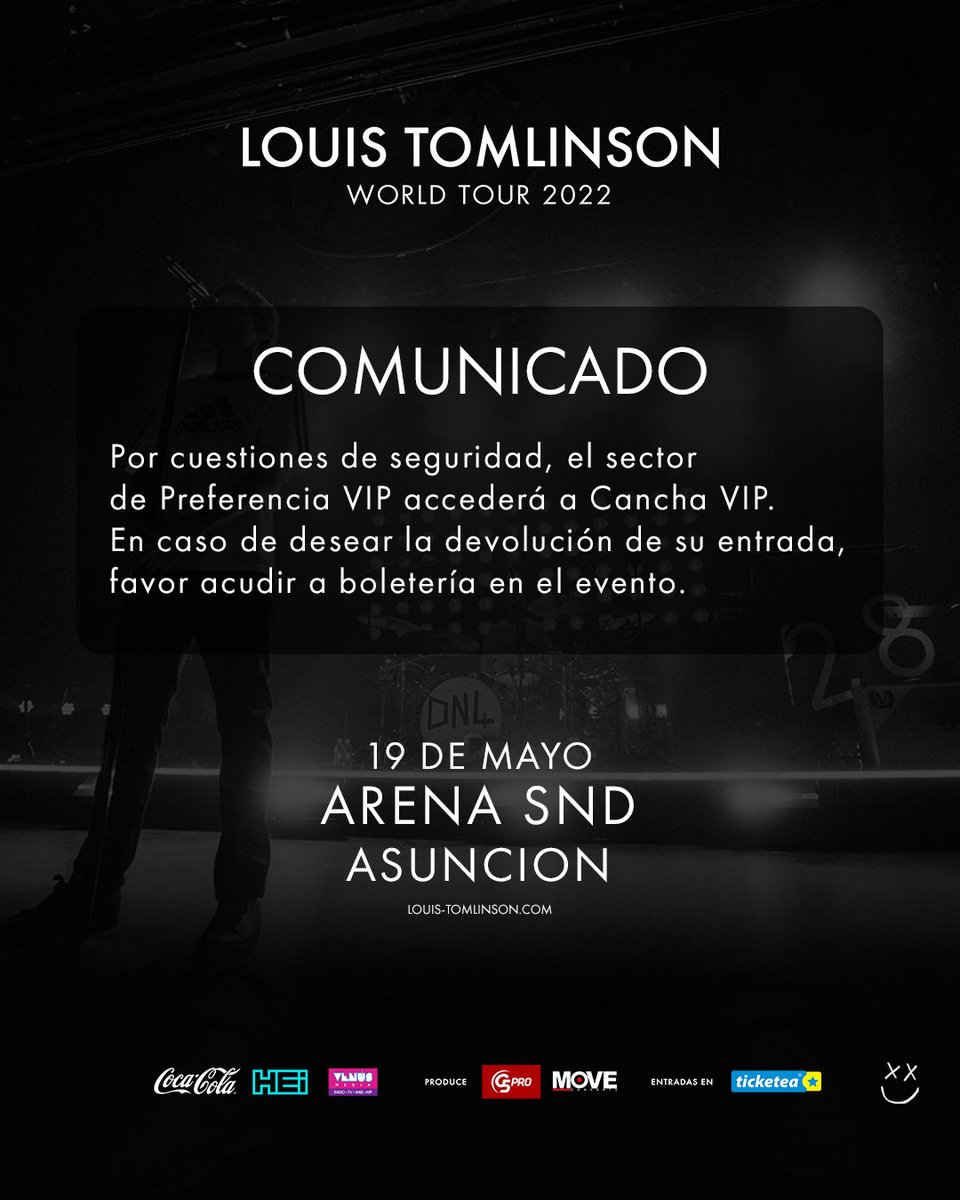 G5pro's tweet photo. ¡Atención Louies! 📢 #LouisTomlinsonPy https://t.co/lb7Nu3Kj5o
