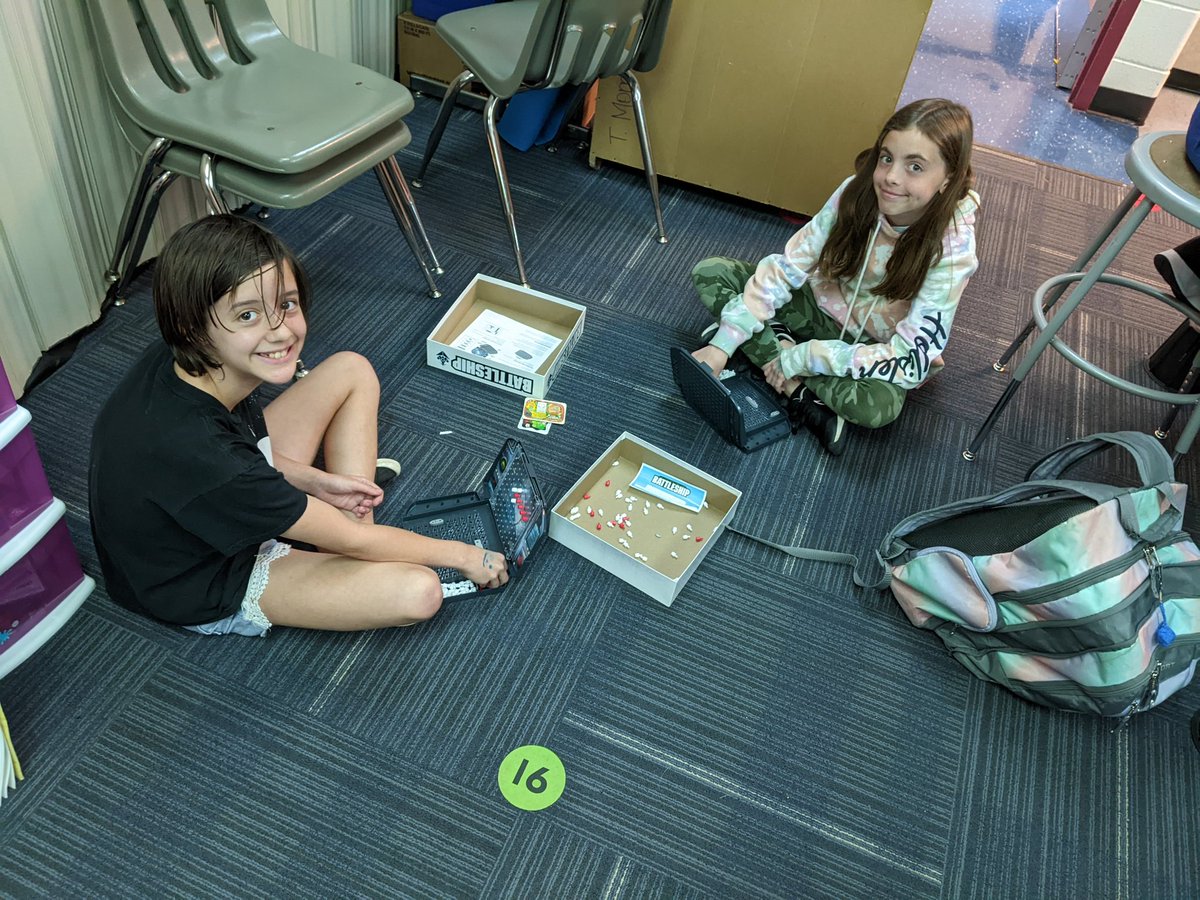 Celebrating the last day of rotations with math games: Geometry Bingo, Fraction dominoes and fraction war, Battleship, tangrams, and AdSuMuDi.  
<a href="/hhehornets/">Hawthorn Hill Elementary</a>