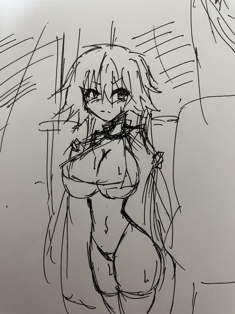 あさひと飛鳥落書き 