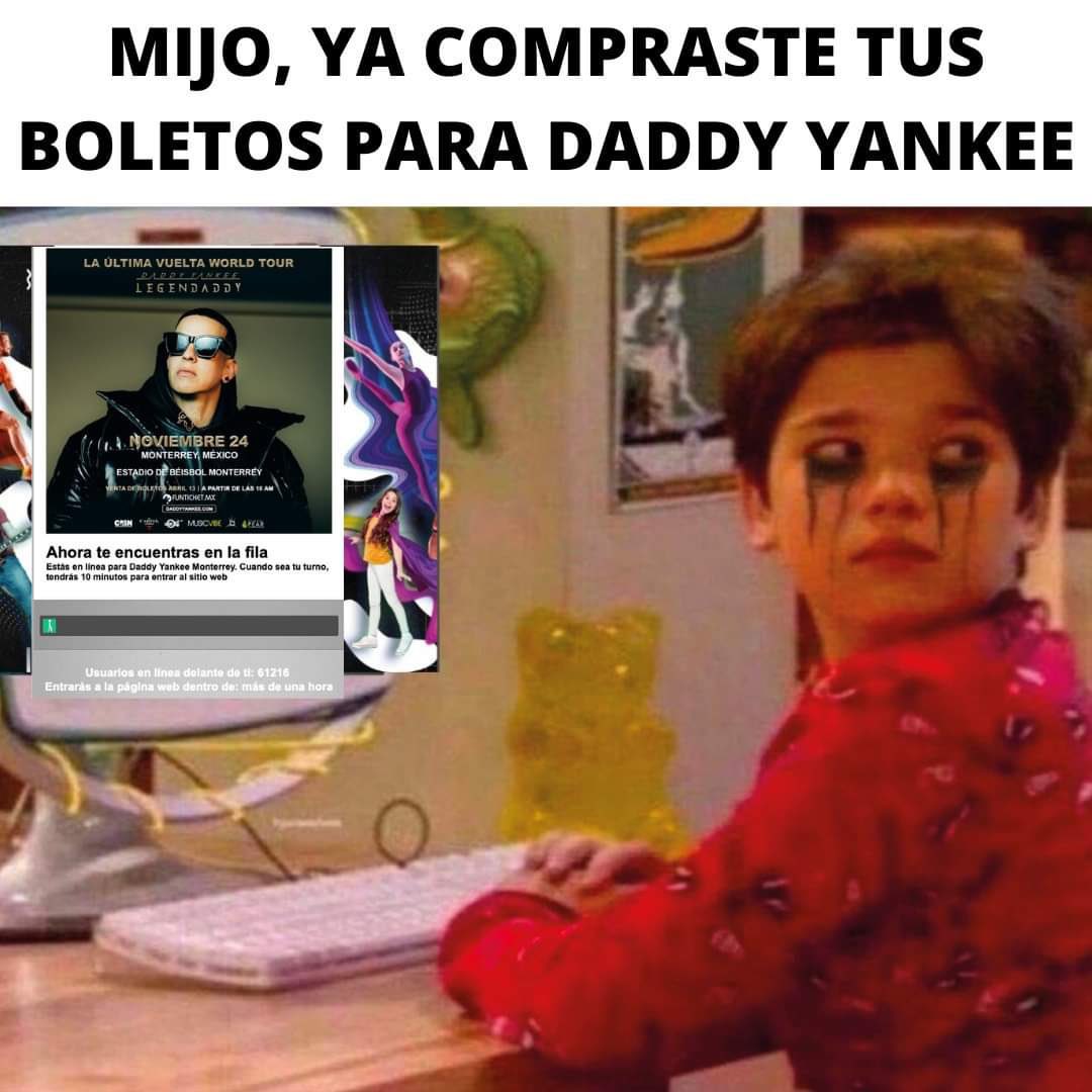 Madferp's tweet photo. Aún hay fe !!!
@puntoticket @bizarrolivecl #EstoSeraLegendaddy @daddy_yankee  🇨🇱 https://t.co/dVtLZddQZj