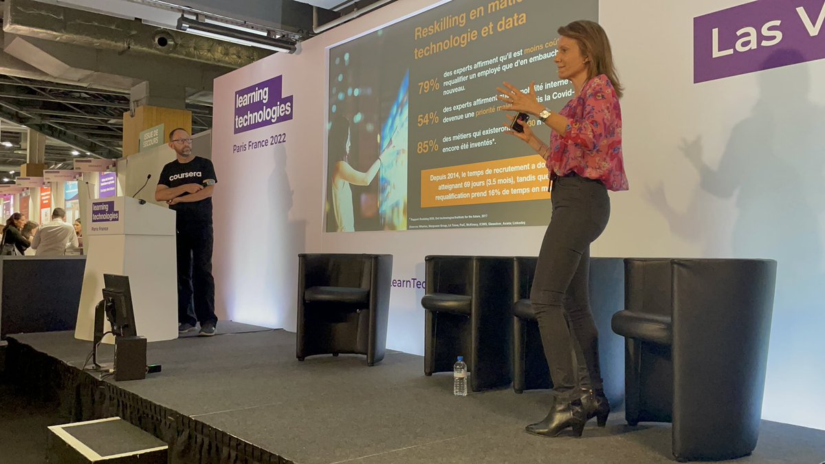 Thank you <a href="/coursera/">Coursera</a> for hosting me this afternoon at #ltfrance!
Much more to come, inspiring discussions with attendees.
<a href="/LearnTechFR/">Learning Technologies France</a> Great event! 
Learning will never be the same anymore !
See you soon Mike😁
<a href="/stevejarrett/">Steve Jarrett</a> <a href="/orange/">Orange</a> 
<a href="/LearnTechFR/">Learning Technologies France</a>