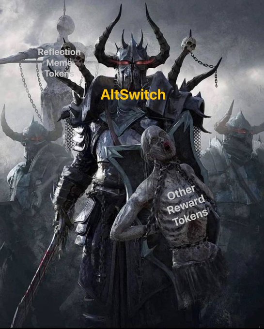 TheGladdyShack's tweet photo. #Altswitch is surely what I am stacking up on can't go wrong here! set to 1000X for sure. https://t.co/i1JhX80EHw $ALTS if you have not checked it out, do so. YOU WILL NOT BE DISAPPOINTED!!! and your welcome! https://t.co/WnV4Rrchy3