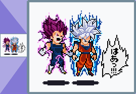 x_Bae_12's tweet photo. [DBS Manga] UE Vegeta - MUI Goku
💥🔥💥🔥💥🔥💥🔥💥🔥💥
#DragonBallSuper #XLSW #Vegeta #Goku #pixel #pixelart #spriteart https://t.co/p8K855ORNQ