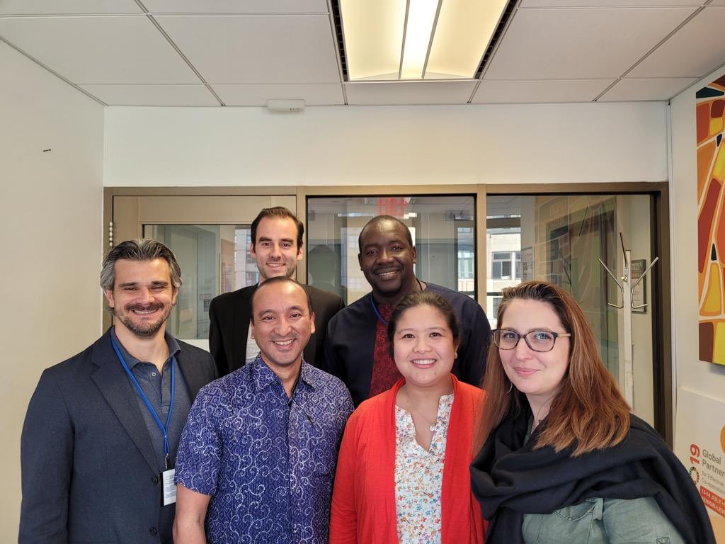 Delighted to engage with my new team members in our strategic retreat in New York.. to Build Forward Better the Quality Programming support to UNDP Bureaus and Country offices. ⁦<a href="/deodat_maharaj/">Deodat Maharaj</a>⁩ .⁦<a href="/UNDPAfrica/">UNDP Africa</a>⁩