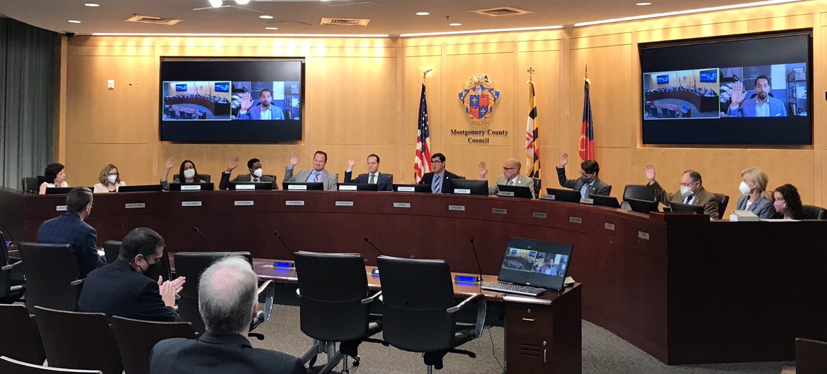 MoCoCouncilMD's tweet image. The Council reached preliminary agreement on Montgomery County’s $6.3 billion operating budget for fiscal year 2023 and the six-year capital budget. The final vote is scheduled for May 26.