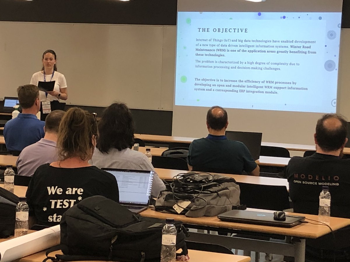 alebagnato's tweet image. Research Projects Track @RCIS_Conference #RCIS2022 with WiRoM: an Intelligent Winter Road Maintenance Information System
Jānis Grabis, Jānis Kampars, Līva Deksne, Krišjānis Pinka and Mārtiņš Zviedris
At @la_UPC