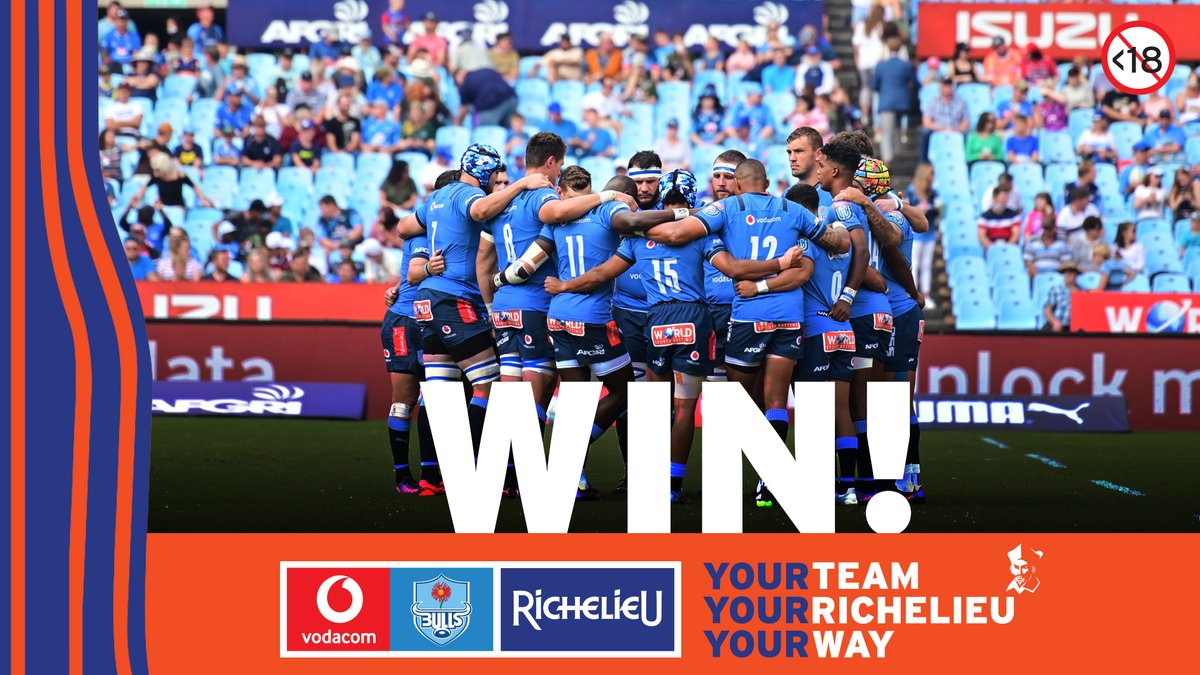 RichelieuBrandy's tweet image. We’re excited for the @BlueBullsRugby final @Vodacom #URC league game &amp;amp; to celebrate we are giving away a Richelieu 10-Year-Old hamper! Simply reply to this tweet with a message of support using #RichelieuYourWay &amp;amp; you could be our winner. #TrueToTheBlue 🐂
T&amp;amp;C’s Apply.