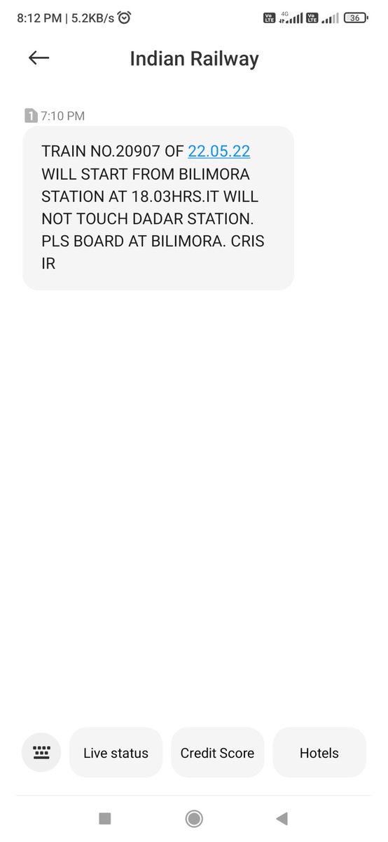 gathashrimali's tweet photo. @RailMinIndia I was supposed to Board the train from Vapi along with my 46 relatives, Ab sab ko lekar Bilimora kaise pohoche? @AshwiniVaishnaw sirji 🙁 https://t.co/ZN1amC2n6U