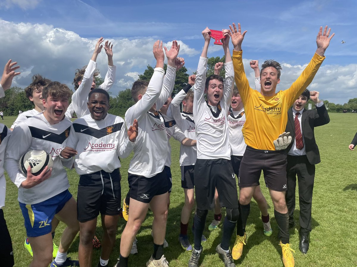 CryptPE's tweet photo. What a year group! The Y13s today started a new tradition &amp; are leaving a legacy, El Cryptico Derby! A great match &amp; the last time the boys will get to wear a school shirt! So proud of everything you’ve given the school, good luck with exams &amp; your next chapter! #elcryptico ⚽️⚽️ https://t.co/HHnZwduFMS