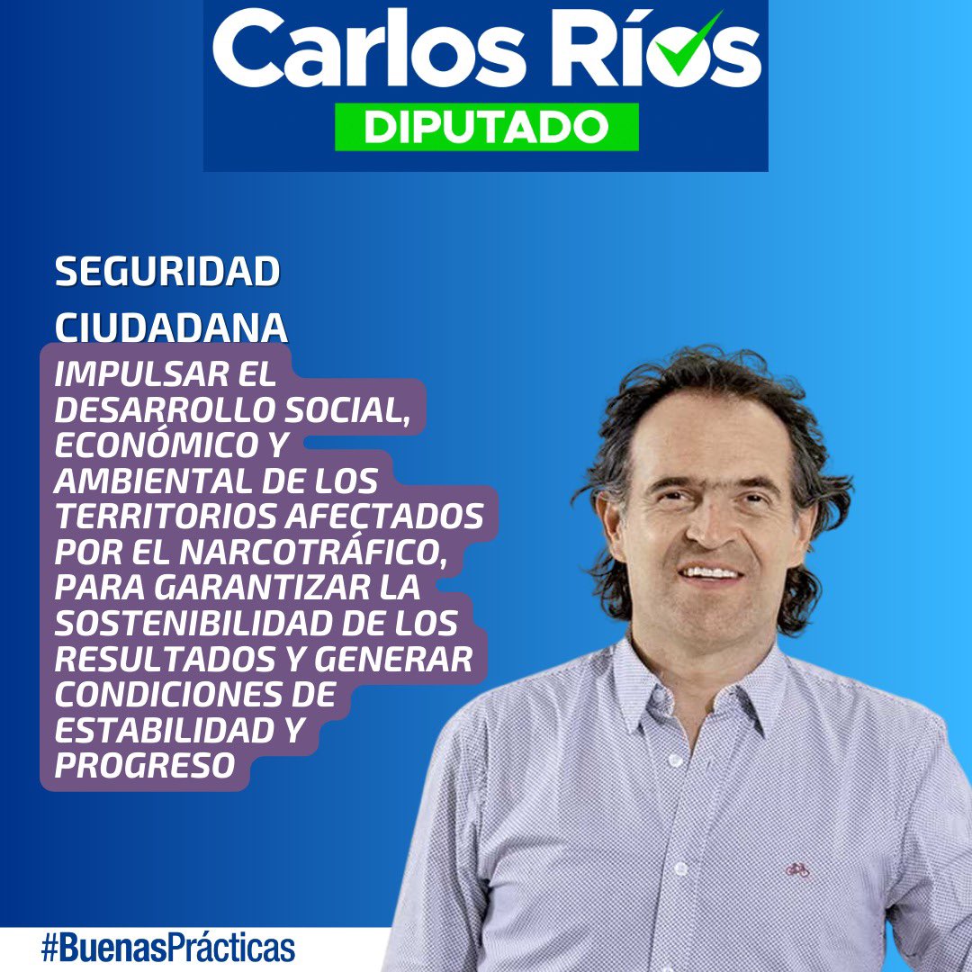 CarlosjRiosc's tweet photo. La #SeguridadCiudadana es uno de los temas más importantes para impulsar el desarrollo real y verdadero en el territorio nacional. Hoy nos #Identificamos con las iniciativas que buscan #Paz y #Desarrollo en Colombia. 
#FicoPresidente #Elecciones2022 #buenaspracticas https://t.co/mwjBLeBk7I