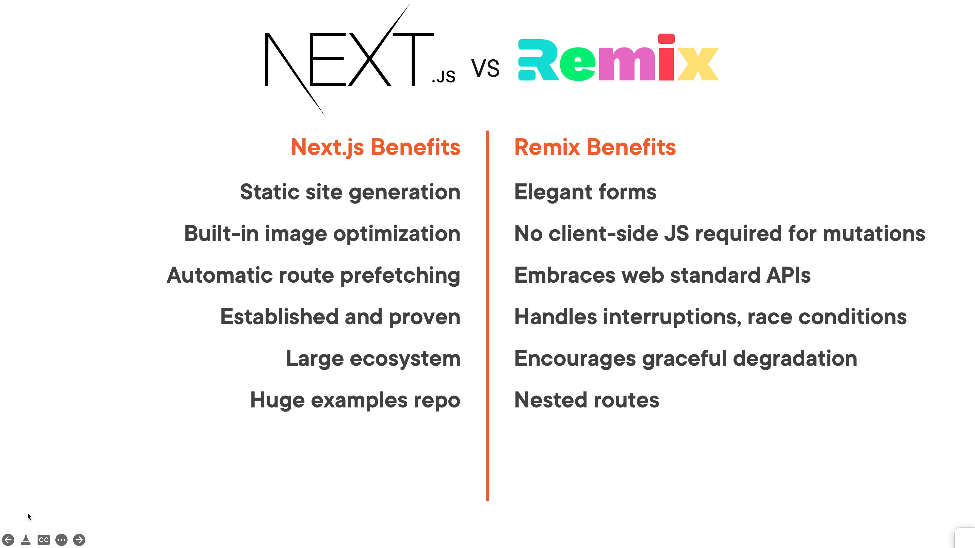 Cory House on Twitter: "@m_yxnk @nextjs @remix_run Thanks for the