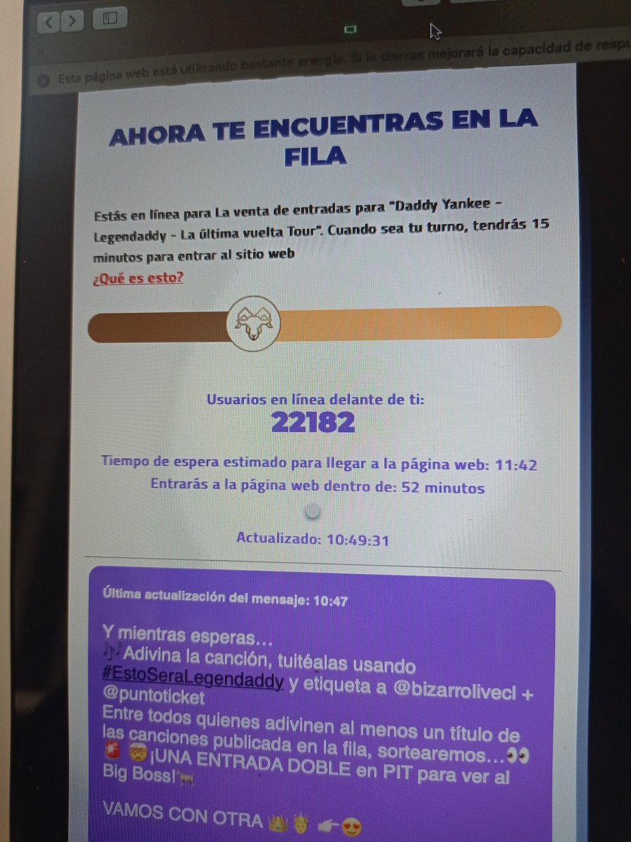 steefybs's tweet photo. #EstoSeraLegendaddy tu principeeeee @puntoticket  @bizarrolivecl https://t.co/pFTDFRLDPX