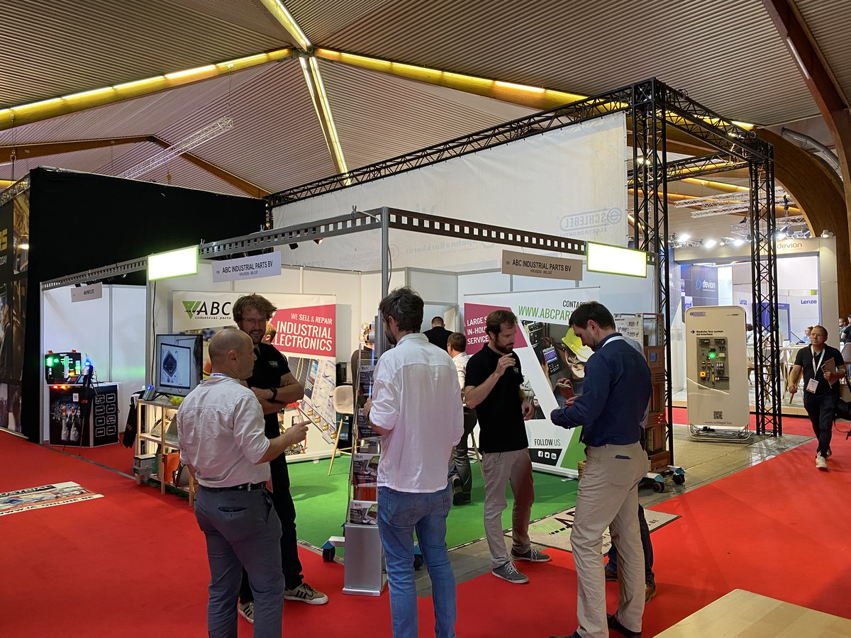 ABCpartsMan's tweet photo. Come and meet us @ Indumation Kortrijk Xpo Hall 1 Stand 169. Tonight open until 22h, tomorrow until 16h! Get your free entrance ticket now: https://t.co/pn3DqKFmIR https://t.co/A7R20IswrS