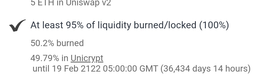 ayucharlottee's tweet photo. I just checked $RBI @DSportsCrypto
and this is my result ๐ง
$RBI โ ๏ธ
๐คLiq locked ๐
๐ฅT. Supply 1 B
๐ค#staking โ
#daap
๐ฅ Contract result 70/100
Buy ๐ด sell ๐ข
This is a good time for accumulation ๐ช
#cryptocurrency #crypto #Blockchain
#1000xgem #RBI #durhaminu #Doge
#ETH https://t.co/s1uMGYsfzE